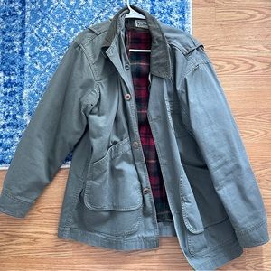 Lined LLBean Field Barn Coat